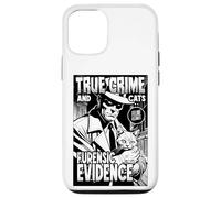 Carcasa para iPhone 12/12 Pro True Crime and Cats Furensic Evidence Funny Cat Lover Dueño