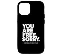 Carcasa para iPhone 12/12 Pro Tu Eres Libre Kierkegaard (Básicamente)