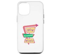 Carcasa para iPhone 12/12 Pro Tucumcari Nuevo México NM Retro Vintage Medio Siglo Moderno