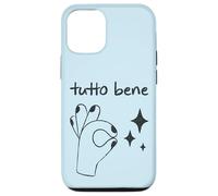 Carcasa para iPhone 12/12 Pro Tutto Bene - Cita del Gesto de la Mano Italiana Italia