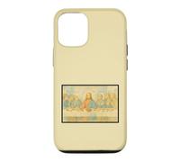 Carcasa para iPhone 12/12 Pro Última Cena por Leonardo Davinci Estilo Acuarela