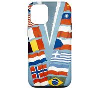 Carcasa para iPhone 12/12 Pro 'V' de la Victoria en Banderas aliadas (1942-1945)