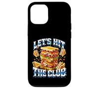 Carcasa para iPhone 12/12 Pro Vamos a Golpear el Club Sandwich Juego de Palabras Bootleg Meme Papá Broma