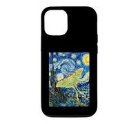 Carcasa para iPhone 12/12 Pro Van Gogh Noche Estrellada Luna Polilla Pintura Arte
