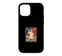 Carcasa para iPhone 12/12 Pro Vaticano Papa León XIV Fe Católica