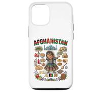 Carcasa para iPhone 12/12 Pro Vestido Tradicional de Princesa afgana para niños