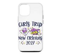 Carcasa para iPhone 12/12 Pro Viaje de Chicas Nueva Orleans 2027 Mardi Gras NOLA Girls Travel