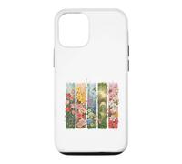 Carcasa para iPhone 12/12 Pro Vibrante Acuarela Jardín Floral Naturaleza