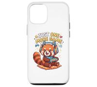 Carcasa para iPhone 12/12 Pro Video Gaming Just One More Game Gaming Red Panda