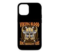 Carcasa para iPhone 12/12 Pro Viking Blood Runs Through my Veins Norse Nordic Mythology