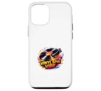Carcasa para iPhone 12/12 Pro Vinilo Spin Vibe Retro Music Tocadiscos Gráfico Energético