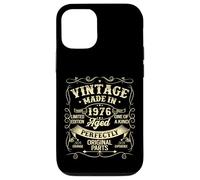 Carcasa para iPhone 12/12 Pro Vintage 1976 Made Or Born In 1976 Original Parts Birthday