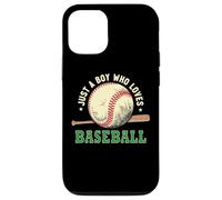Carcasa para iPhone 12/12 Pro Vintage Baseball Lover, Just A Boy Who Loves Baseball