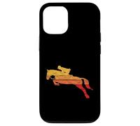 Carcasa para iPhone 12/12 Pro Vintage Horse Rider Girl 80s Hunter Jumper