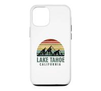 Carcasa para iPhone 12/12 Pro Vintage Mountains Hiking Camping Lake Tahoe California