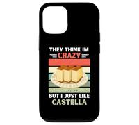 Carcasa para iPhone 12/12 Pro Vintage Piensan Que Estoy Loco Pero Me Gusta Castella Lover