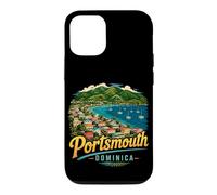 Carcasa para iPhone 12/12 Pro Vintage Portsmouth Dominica - Recuerdo de Viaje