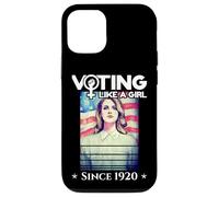 Carcasa para iPhone 12/12 Pro Votando como una niña Desde 1920-19ª Enmienda