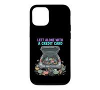 Carcasa para iPhone 12/12 Pro VR Gaming Left Alone with A Credit Card Funny Hobby