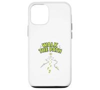 Carcasa para iPhone 12/12 Pro Walk The Path Diseño de motivación de Viaje Personal