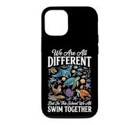 Carcasa para iPhone 12/12 Pro We Are All Different But In This School We All Swim Together