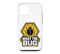 Carcasa para iPhone 12/12 Pro What The Bug Catcher Warning Funny Entomology Insect Catch