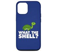 Carcasa para iPhone 12/12 Pro What The Shell Divertido Turtle Shell Yeah