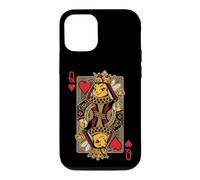 Carcasa para iPhone 12/12 Pro Whimsical Queen Bee - Juego de Cartas con corazón