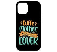 Carcasa para iPhone 12/12 Pro Wife Mother Coffee Lover Funny Mother's Day Coffee For Mom