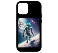 Carcasa para iPhone 12/12 Pro Wild Wendigo Skinwalker in Space Illustration Graphic Design