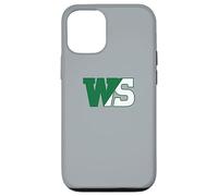 Carcasa para iPhone 12/12 Pro William Smith College Heron's WS Monograma Logo - HWSC