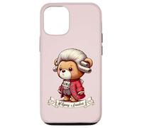 Carcasa para iPhone 12/12 Pro Wolgang Amadeus Mozart Osito de Peluche música clásica