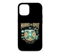 Carcasa para iPhone 12/12 Pro X Marks The Spot Adventure Espera Tesoro Digital náutico
