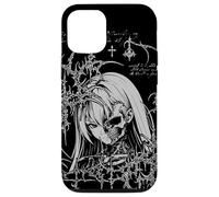 Carcasa para iPhone 12/12 Pro Y2K Grunge Anime Goth Alt Sigilism Japanese Zombie Graphic