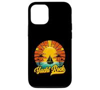 Carcasa para iPhone 12/12 Pro Yacht Rock 70s 80s Navegación Vintage Atardecer Palm Beach