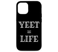 Carcasa para iPhone 12/12 Pro Yeet Equals Life - Funny Gamer YEET Meme For Yeeting Yeets