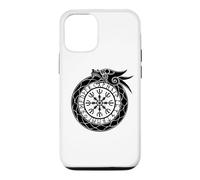Carcasa para iPhone 12/12 Pro Yelmo nórdico de Ouroboros del asombro
