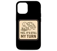 Carcasa para iPhone 12/12 Pro Yes It's Still My Turn Funny Slow Turtle Jugando Juegos de Mesa