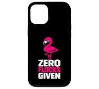 Carcasa para iPhone 12/12 Pro Zero Flocks Given Flamenco Rosa Humor sarcástico