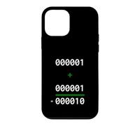 Carcasa para iPhone 12 Mini 1+1=10 Binario Matemáticas Broma Programador Humor