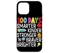 Carcasa para iPhone 12 Mini 100 días más Inteligente Kinder Stronger Braver Brighter