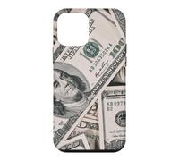 Carcasa para iPhone 12 Mini 100 Dólar Billete Dinero Moneda EE.UU. Efectivo Empresario Finanzas
