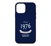 Carcasa para iPhone 12 Mini 1976 cumpleaños Aniversario Regalo 50. Humor ironie