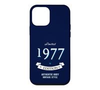 Carcasa para iPhone 12 Mini 1977 cumpleaños Aniversario Regalo 50. Humor ironie