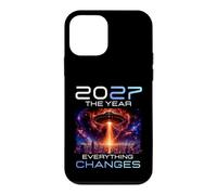 Carcasa para iPhone 12 Mini 2027 The Year Everything Changes First Contact Alien UFO