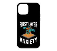 Carcasa para iPhone 12 Mini 3D Printing First Layer Anxiety Maker Filament