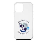 Carcasa para iPhone 12 Mini A quién le Importa lo Que piensen los demás (gráfico de Mapache)