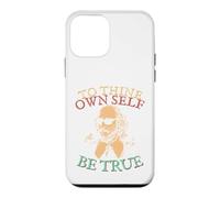 Carcasa para iPhone 12 Mini A tu Propio yo sé Verdadero. Shakespeare en Gafas de Sol Hamlet