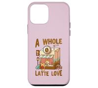 Carcasa para iPhone 12 Mini A Whole Latte Love Coffee Kawaii Lindo Divertido