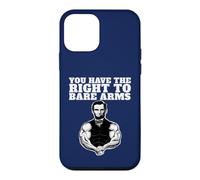Carcasa para iPhone 12 Mini Abraham Lincoln Bare Arms Tienes Derecho a Las Armas Desnudas